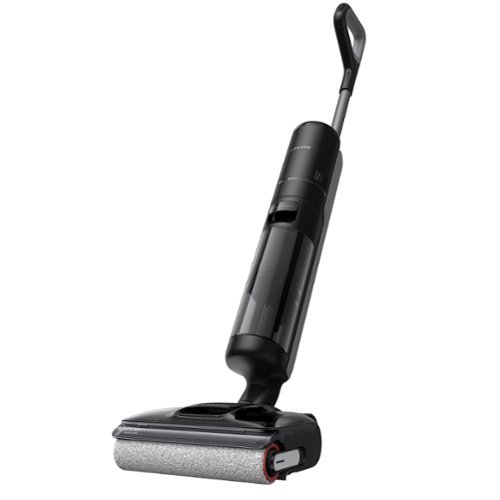 Dreame - FloorX 500 Cordless Wet Dry Vacuum with 180° Lie-Flat Design and Tangle-Free Brush for Hard Floors - Black-Front_Standard 