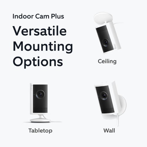 Ring Battery Doorbell 2K (newest model), Speckled Gray + Indoor Cam Plus - White BUY IN EUROPE