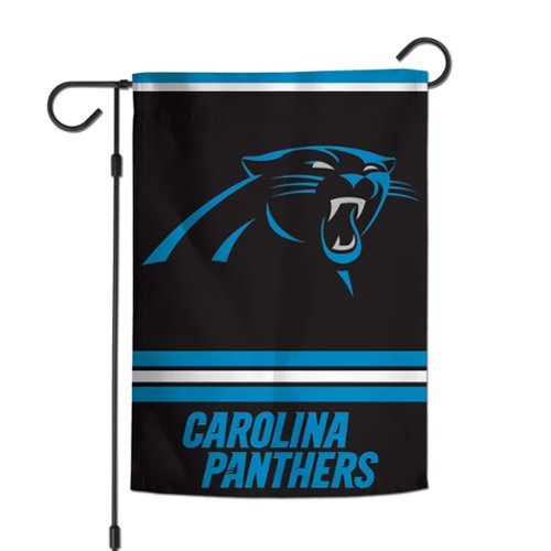 WinCraft - Carolina Panthers 12" x 18" Double-Sided Garden Flag - Multicolor-Front_Standard 