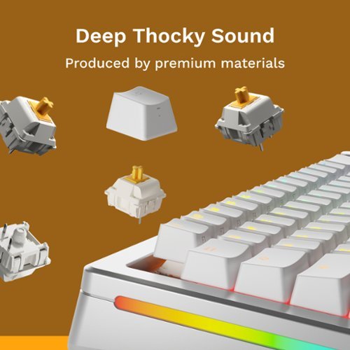 Glorious Lubed Mechanical Keyboard 3-pin Hot Swappable Switches (36x) - Tactile - Panda GLOBAL SHIPPING