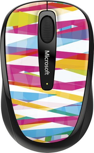  Microsoft - Wireless Mobile Mouse 3500 Limited Edition - Bandage Stripes