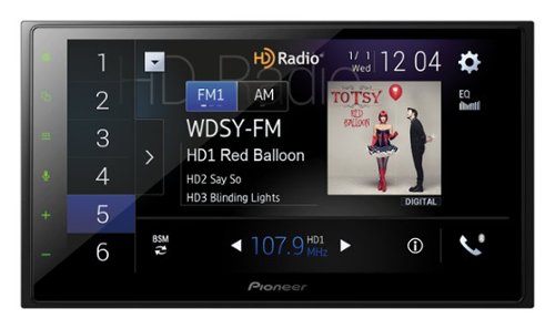 Pioneer 6.8 Android Auto™ and Apple CarPlay Bluetooth Digital Media (DM) Receiver - Black WHERE TO BUY