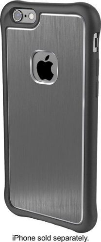  Ballistic - Tungsten Ultra Slim Case for Apple iPhone 6 and 6s - Gray/Black