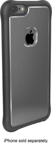  Ballistic - Tungsten Ultra Slim Case for Apple® iPhone® 6 Plus and 6s Plus - Gray/Black