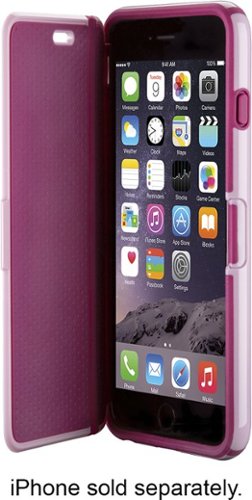 Speck - CandyShell Wrap Case for Apple® iPhone® 6 and 6s - Pink/Red