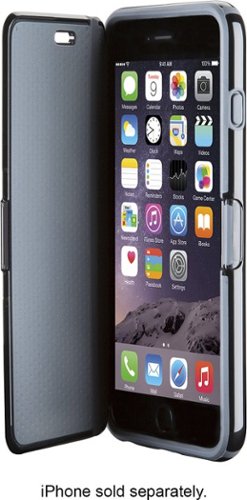  Speck - CandyShell Wrap Case for Apple® iPhone® 6 Plus and 6s Plus - Blue/Slate Gray