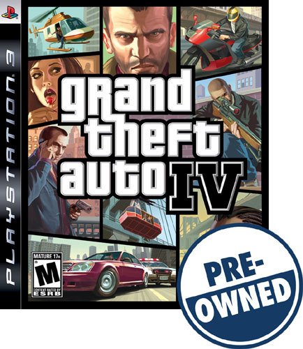 Pre-Owned Grand Theft Auto IV - PlayStation 3-Front_Standard 