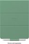 Amazon - Kindle Scribe Folio Cover with Magnetic Attach, Designed with Sustainablility in Mind - Plant-Based Leather - Matcha-Front_Standard