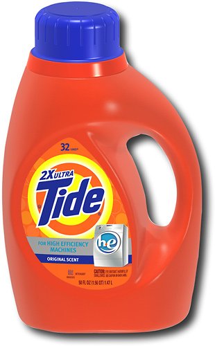  Tide - HE Original 50 oz. Laundry Detergent - Orange