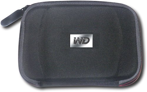  WD - Carrying Case for Select Passport Portable Hard Drives - Black