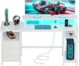 White 61in with Outlets