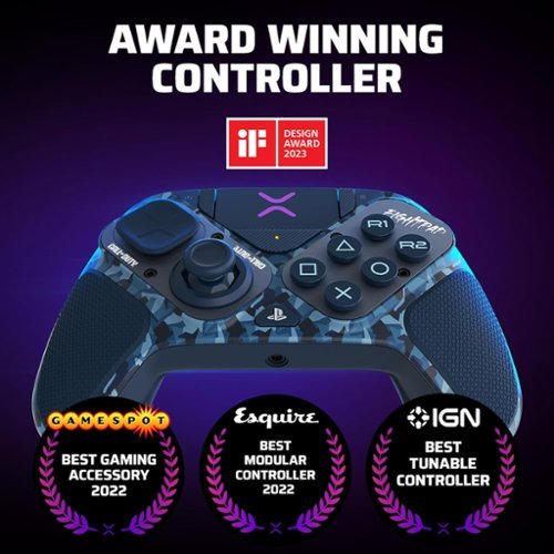 PDP Victrix Pro BFG Wireless Controller for PS5, PS4, and PC, Sony 3D Audio, Modular Buttons/Clutch Triggers/Joystick - Midnight Mask HOW TO BUY