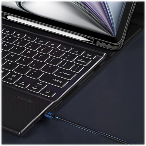 SaharaCase Navigate Series Keyboard Case with Track Pad for Apple iPad Air 13'' M3/M2 - Black SHOP ONLINE