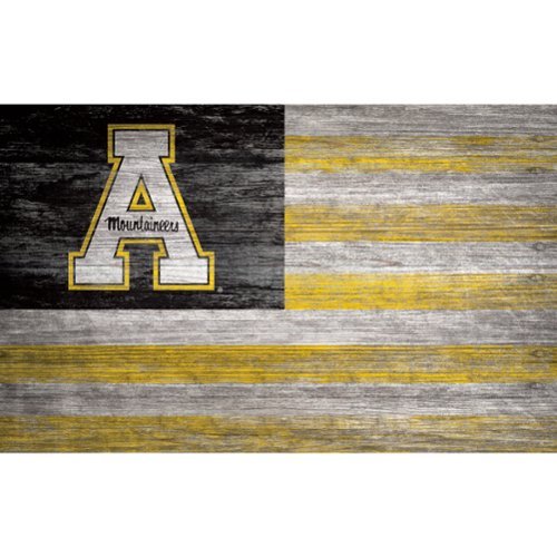 Fan Creations - Appalachian State Mountaineers 11'' x 19'' Distressed Flag Sign - Multicolor-Front_Standard 