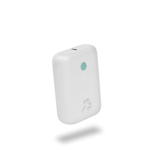 Nimble Eco-Friendly Champ Lite 15W 5k mAh Protable Charger for Most Mobile Devices - White WORLDWIDE DELIVERY