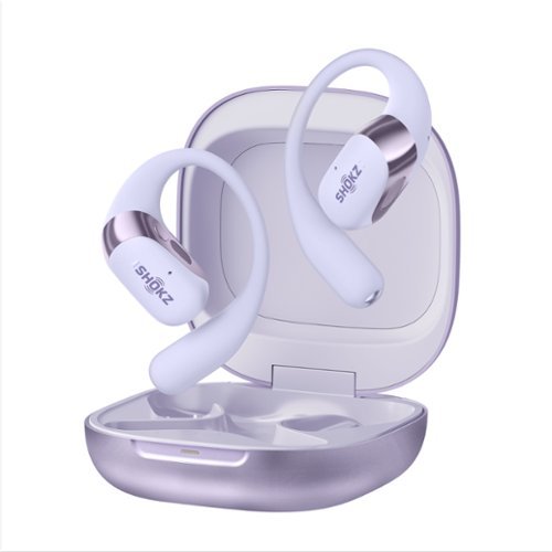 Shokz OpenFit 2+ Open-Ear True Wireless Bluetooth Earbuds - Purple GLOBAL SHIPPING