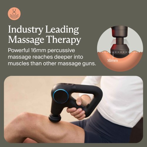 Therabody Theragun Prime Plus Multi-Therapy Massage Gun - Black GLOBAL SHIPPING