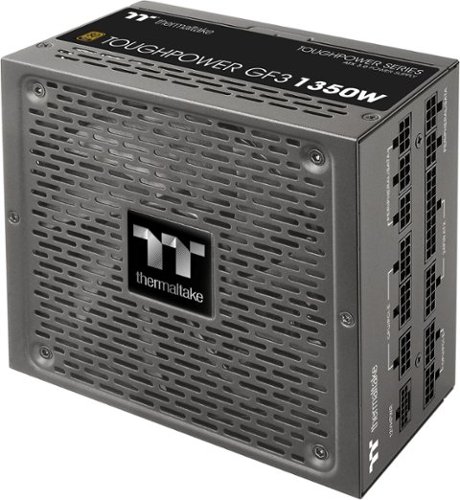 Thermaltake Toughpower GF3 1350W 80 PLUS Gold PCIe Gen 5 ATX 3.0 Ready Fully Modular Power Supply - Black WORLDWIDE DELIVERY
