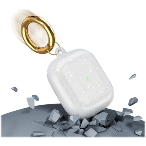 SaharaCase Inspire Series Sparkle Case for Apple AirPods (3rd Generation) - Transparent SHOP ONLINE