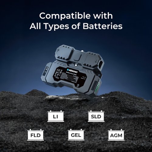Renogy Battery Shunt 300 - Black GLOBAL SHIPPING
