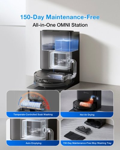 ECOVACS DEEBOT T80S OMNI 2026吸引力24,800Pa ECOVACS Robotics DEEBOT T80S Omni Robot Vacuum and Mop 24,800Pa