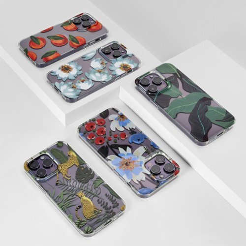Insignia™ Hard-Shell Case for iPhone 14 Pro Max - Peaches SHOP ONLINE