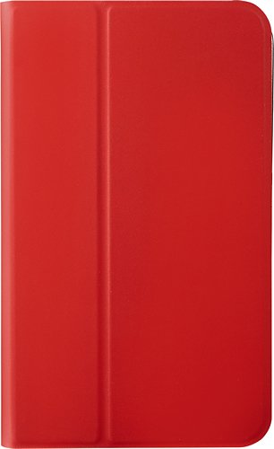  Platinum™ - Rotating Folio Case for Samsung Galaxy Tab 3 7.0 - Red