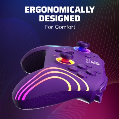 PDP Afterglow Wave Wireless RGB Gaming Controller for Nintendo Switch, Nintendo Switch 2 - Purple WHERE TO BUY