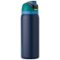 Owala - FreeSip Insulated Stainless Steel 32 oz. Water Bottle - Nautical Twilight-Angle_Standard
