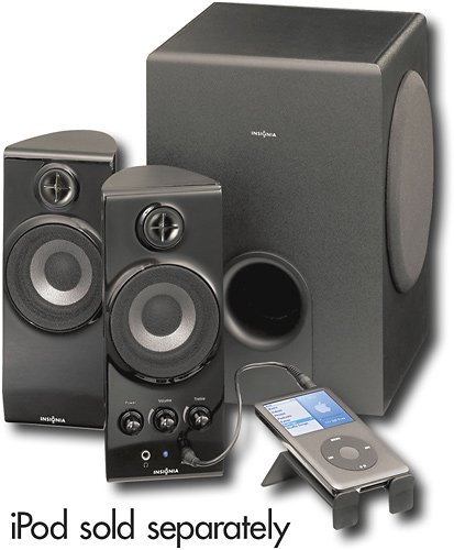  Insignia™ - 2.1 Computer Speaker System (3-Piece) - Multi