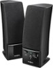 Insignia™ - 2.0 Stereo Computer Speaker System (2-Piece) - Black-Front_Standard