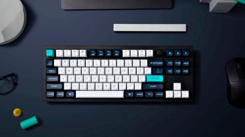Keychron Q3 Max 80%TKL Custom Wireless RGB Mechanical Keyboard with Programmable QMK/VIA Hot-Swappable Red Switch - Black BUY IN AUSTRALIA