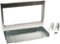 27" Built-In Trim Kit for Select GE Microwaves - Stainless Steel-Front_Standard
