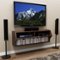 Unbranded - Altus Wall-Mounted A/V Console - Brown-Front_Standard