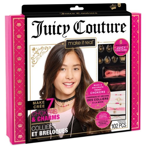 Make It Real - Juicy Couture: Chokers & Charms Jewelry Kit, 102 Pieces