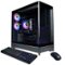 CyberPowerPC - Gamer Xtreme Gaming Desktop - Intel Core i9-14900F - 32GB Memory - NVIDIA GeForce RTX 5070 12GB - 1TB PCIe 4.0 SSD - Black-Front_Standard 