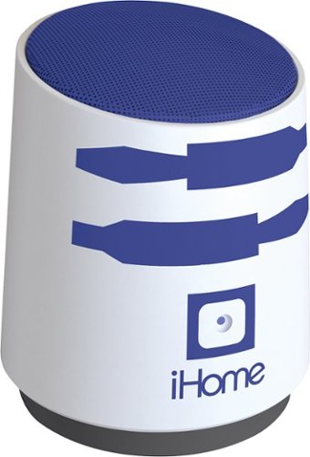  iHome - Star Wars R2D2 Rechargeable Portable Speaker - White