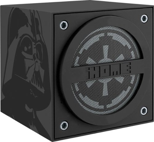  iHome - Star Wars Darth Vader Portable Speaker - White
