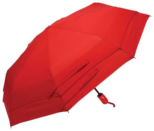  Samsonite - Windguard Auto Open/Close Umbrella - Red