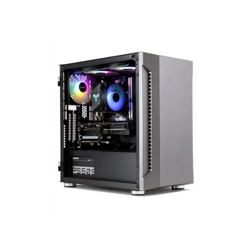 MXZ - Gaming Desktop Pc,Intel I5 13400F,RTX5060,1TB SSD NVME,16G DDR4,RGB,Wifi & Win 11 Ready - Black-Front_Standard 