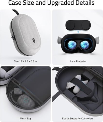 Syntech Medium Hard Carrying Case Compatible with Meta Quest