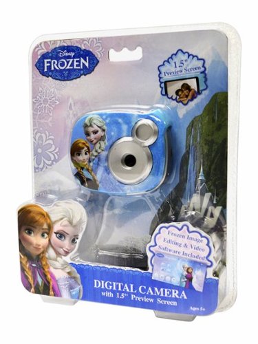  Sakar - Disney Frozen II.1-Megapixel Digital Camera - Blue