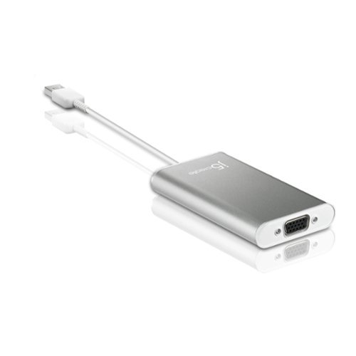 j5create - USB 2.0 VGA Display Adapter - Silver-Angle_Standard