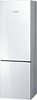 Bosch - 800 Series 10.0 Cu. Ft. Counter-Depth Refrigerator - Glass On White-Front_Standard
