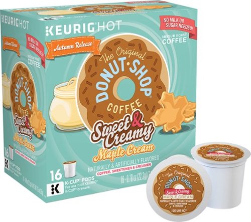  Keurig - Donut Shop Sweet &amp; Creamy Maple Cream K-Cup Pods (16-pack)
