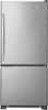 Amana - 18.6 Cu. Ft. Bottom-Freezer Refrigerator - Stainless Steel-Front_Standard
