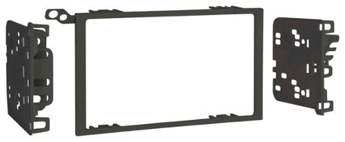 Metra - Installation Kit for Select 1990 - 2008 GM and Suzuki Vehicles - Black