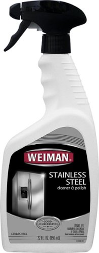  Weiman - 22-Oz. Stainless Steel Cleaner and Polish - Multi
