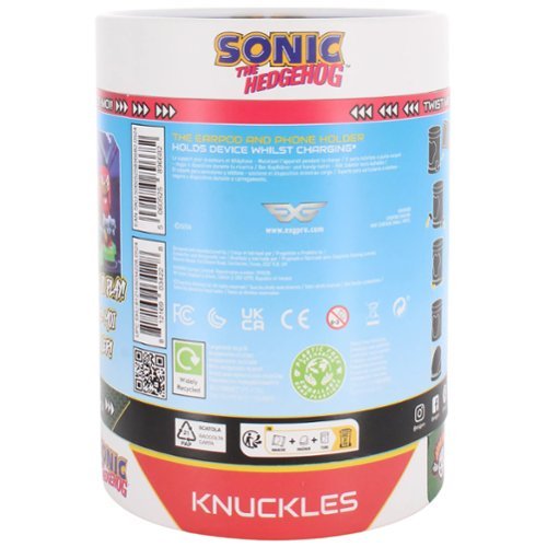 Cable Guys by Exquisite Gaming Cable Guys: SEGA - Knuckles Earbud & Phone Holder GLOBAL SHIPPING