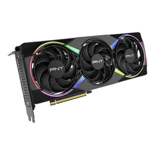 PNY GeForce RTX 5060 Ti Overclocked 8GB GDDR7 PCI Express 5.0 Graphics Card with Triple Fan - Black SHOP ONLINE
